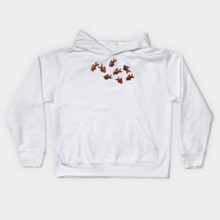 Coffee Bean Sharks Kids Hoodie